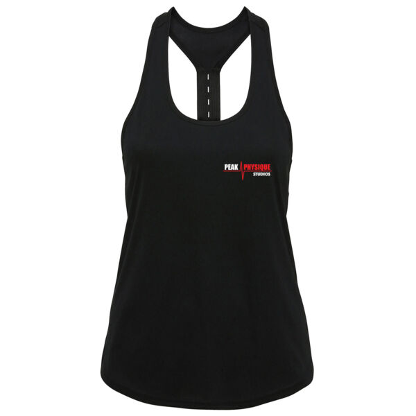 Peak Physique  - Performance Strap Back Vest Thumbnail