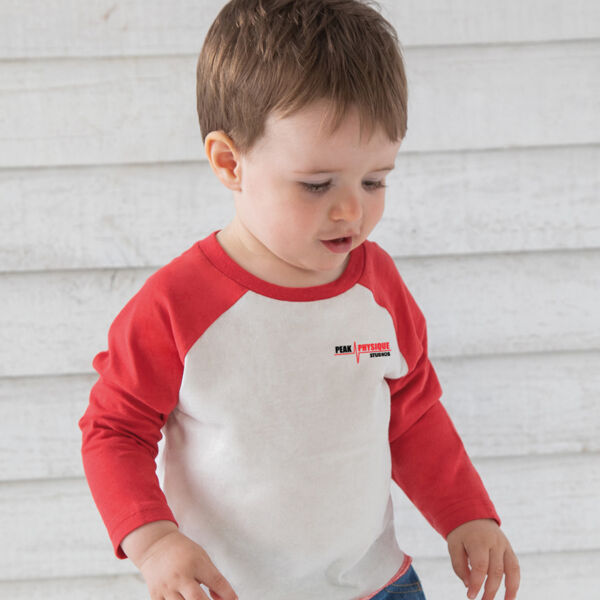 Peak Physique  - Baby baseball T Thumbnail