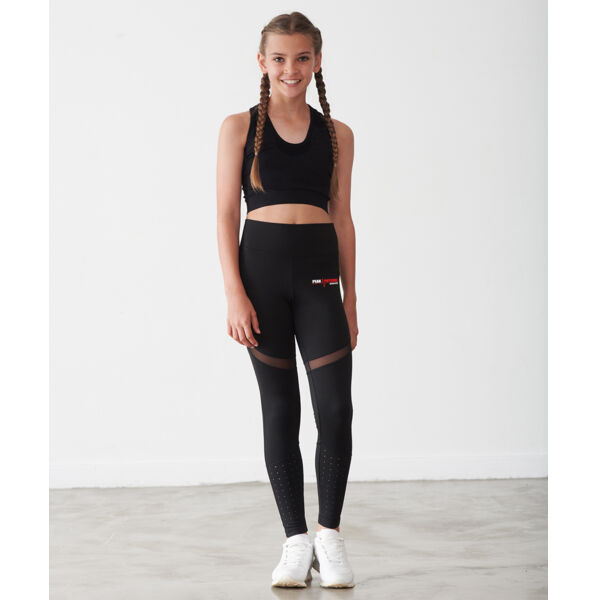 Peak Physique  - Kids Panelled Leggings Thumbnail