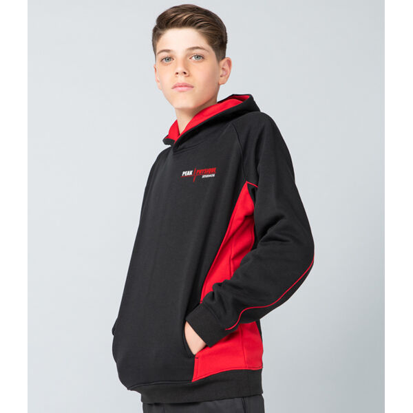 Peak Physique  - Kids Contrast Hooded Sweatshirt Thumbnail