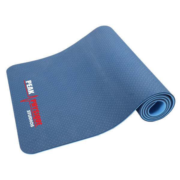 Peak Physique  - Premium Quality Non Slip TPE Yoga Mat Thumbnail