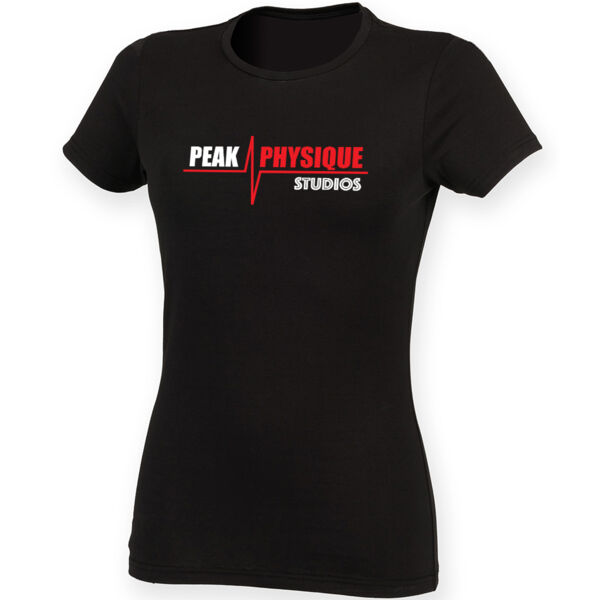 Peak Physique  - Feel good women's stretch t-shirt Thumbnail