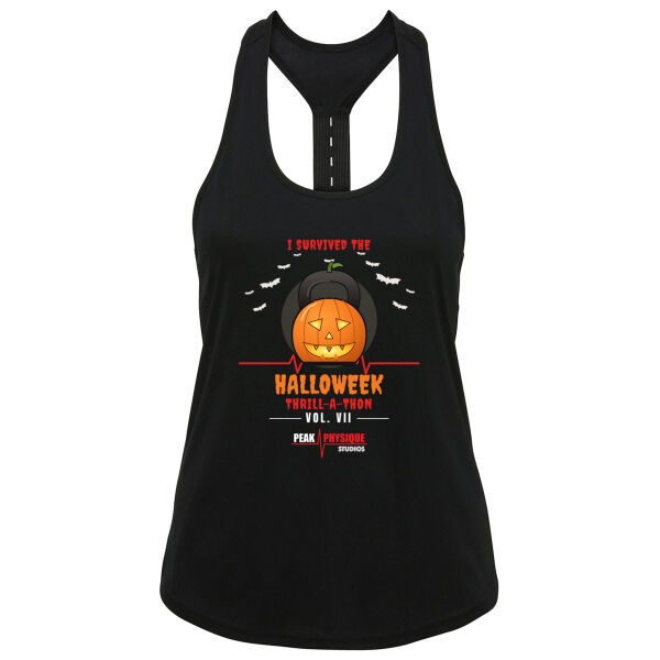 peak physique  - Performance Strap Back Vest Thumbnail